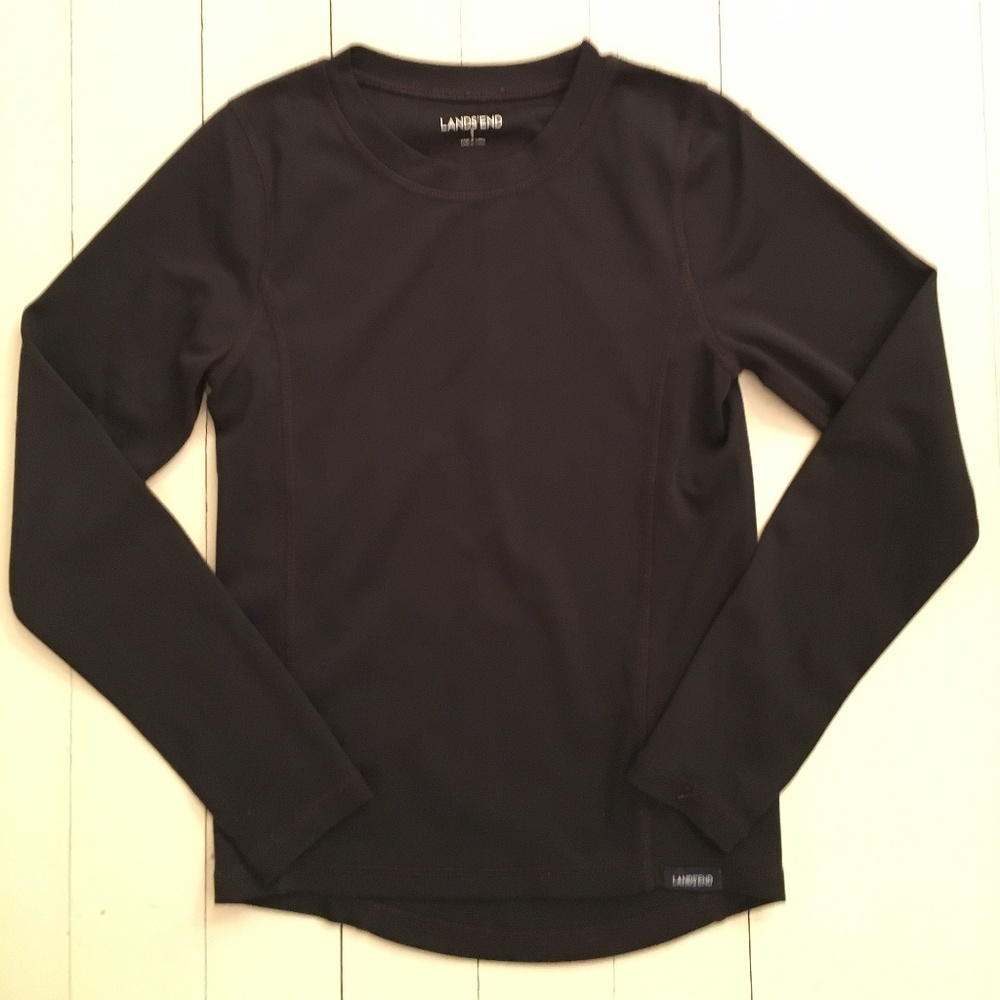 Lands' End Boys Long John Set - Size S (8)